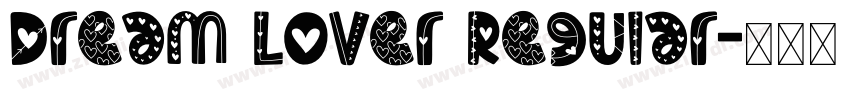 Dream Lover Regular字体转换